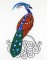 BFC0714 A Dozen Peacocks