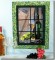 BFC0715 Window - Vintage Wine