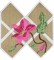 BFC0728 QIH Clematis Trellis Handbag