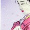 BFC0729 Window - Geisha - A Moment of Reflection