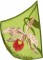 BFC0733 QIH Orchid Jungle Handbag