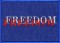 BFC0737 QIH US Freedom Tote Bag