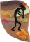 BFC0748 QIH Kokopelli Handbag