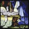 BFC0775 QIH Bell Pull - Stained Glass Nativity