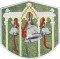 BFC0776 QIH Victorian Christmas Tote Bag
