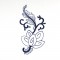 BFC0780 Chinese Indigo Work