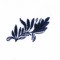 BFC0780 Chinese Indigo Work