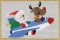 BFC0798 Postcards - Santa on the Move