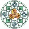 BFC0800 Stained Glass Mandalas