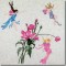 BFC0808 Block 10 of 12 Fairy Land Quilt - The Flower Fairies