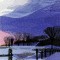 BFC0810 Window - Winter Sunset