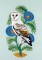 BFC0817 Art Nouveau Birds II