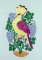 BFC0817 Art Nouveau Birds II