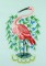 BFC0817 Art Nouveau Birds II
