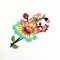 BFC0819 Floral Brocade