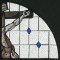 BFC0839 QIH Stained Glass - At the Cross