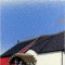 BFC0848 Window English Cottage with Waterwheel