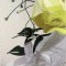 BFC0854 Window - Roses with Ballet Shoe