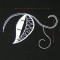 BFC0855 Convertible Handbag Series A Appliqué Leaves