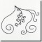 BFC0855 Convertible Handbag Series A Appliqué Leaves