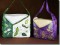 BFC0855 Convertible Handbag Series A Appliqué Leaves