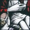 BFC0872 Stained Glass - Christ with Children