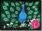 BFC0873 Convertible Handbag Series A Proud Peacock