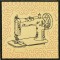 BFC0886 QIH Vintage Sewing Machine Quilt Blocks