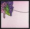 BFC0890 QIH Stained Glass - Wisteria