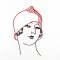 BFC0896 20s French Lady's Fashion Portraits