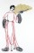 BFC0897 20s French Lady's Fashion
