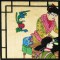 BFC0898 Chinese Sewing Ladies Triptych