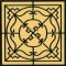 BFC0901 Chinese Lattice Quilt Squares QIH and Regular