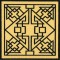 BFC0901 Chinese Lattice Quilt Squares QIH and Regular