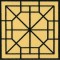BFC0901 Chinese Lattice Quilt Squares QIH and Regular