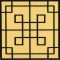 BFC0901 Chinese Lattice Quilt Squares QIH and Regular