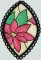 BFC0915 Stained Glass Christmas Ornaments