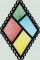 BFC0915 Stained Glass Christmas Ornaments