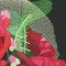 BFC0916 Stained Glass- Festive Red