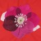 BFC0924 Four Christmas Roses