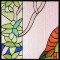 BFC0933 Stained Glass- A Tiffany Peacock