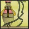 BFC0942 QIH or Regular Stained Glass Graceful Vase