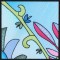 BFC0955 QIH-Stained Glass-Fantasy Peacock