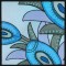 BFC0955 QIH-Stained Glass-Fantasy Peacock