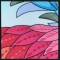 BFC0955 QIH-Stained Glass-Fantasy Peacock
