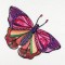BFC0980 Fantasy Butterflies and Flowers