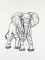 BFC0985 African Animals Blackwork