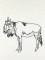 BFC0985 African Animals Blackwork