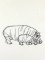 BFC0985 African Animals Blackwork