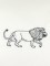 BFC0985 African Animals Blackwork